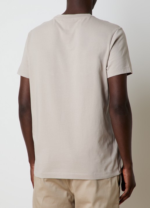 Canada Goose Emersen T-shirt met logoborduring - achterkant 5 donkerbeige
