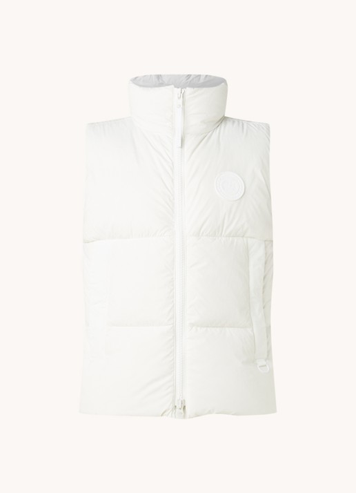 Canada Goose Everett gewatteerde bodywarmer met donsvulling - voorkant 2 wit