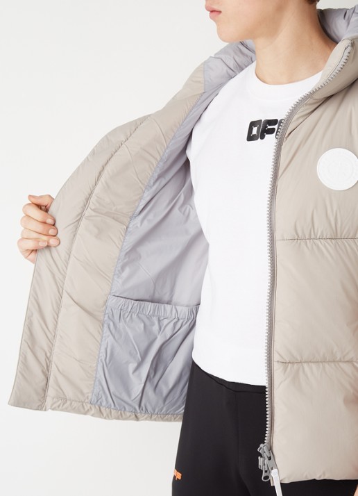 Canada Goose Everett gewatteerde bodywarmer met donsvulling - detail 5 beige
