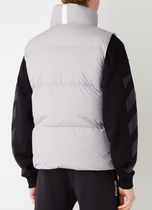 Canada Goose Everett gewatteerde bodywarmer met donsvulling - achterkant 3 taupe