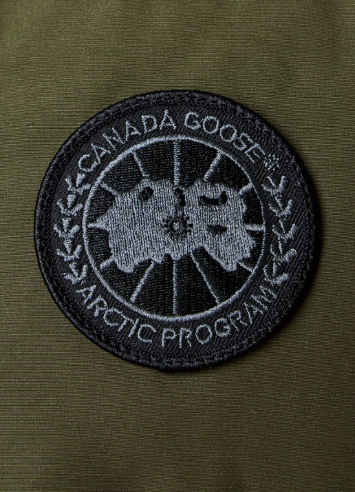 Canada Goose Freestyle gewatteerde bodywarmer met donsvulling en steekzakken - detail 5 olijfgroen