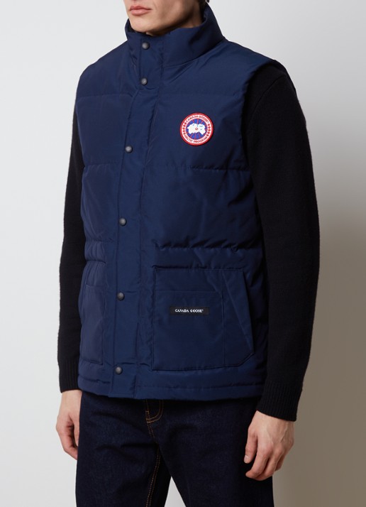 Canada Goose Freestyle gewatteerde bodywarmer met donsvulling en steekzakken