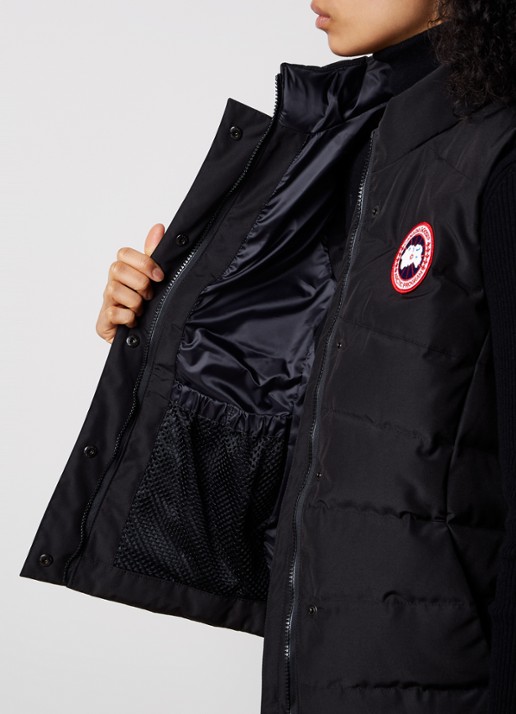 Canada Goose Freestyle gewatteerde bodywarmer met donsvulling en steekzakken - detail 5 zwart