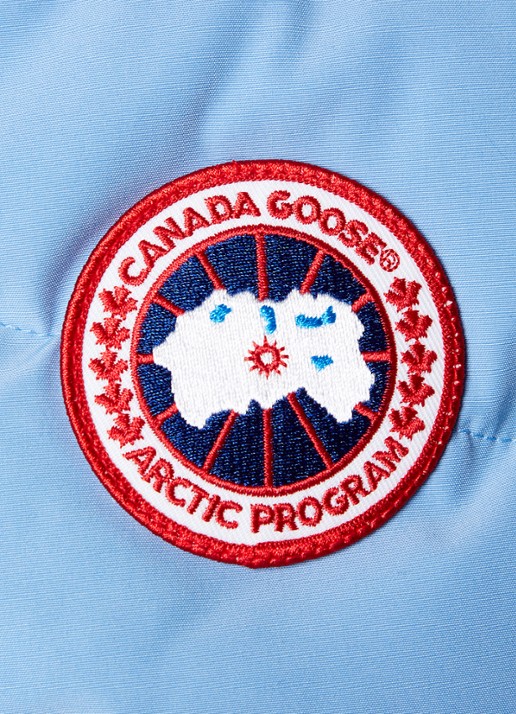 Canada Goose Freestyle gewatteerde bodywarmer met donsvulling en steekzakken - detail 3 staalblauw