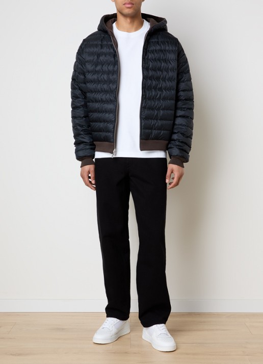 Canada Goose Fuse reversible jack met donsvulling en capuchon - voorkant 6 bruin