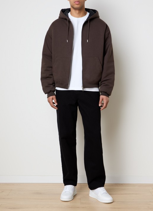 Canada Goose Fuse reversible jack met donsvulling en capuchon - voorkant 7 bruin