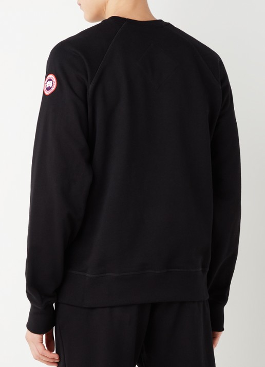 Canada Goose Huron sweater met logo - achterkant zwart
