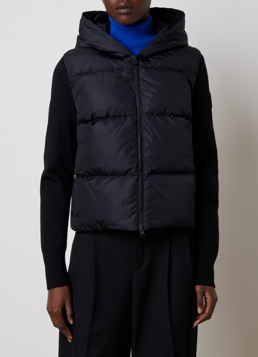 Canada Goose Hybridge jack in wolblend met ritszakken