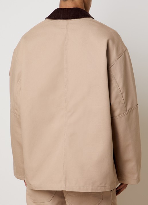 Canada Goose Jack met details van corduroy en opgestikte zakken - achterkant 4 camel