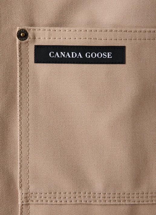 Canada Goose Jack met details van corduroy en opgestikte zakken - detail 3 camel