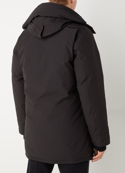 Canada Goose Langford gewatteerde parka met donsvulling - achterkant 5 zwart