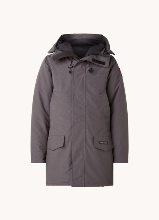 Canada Goose Langford gewatteerde parka met donsvulling - voorkant 3 antraciet