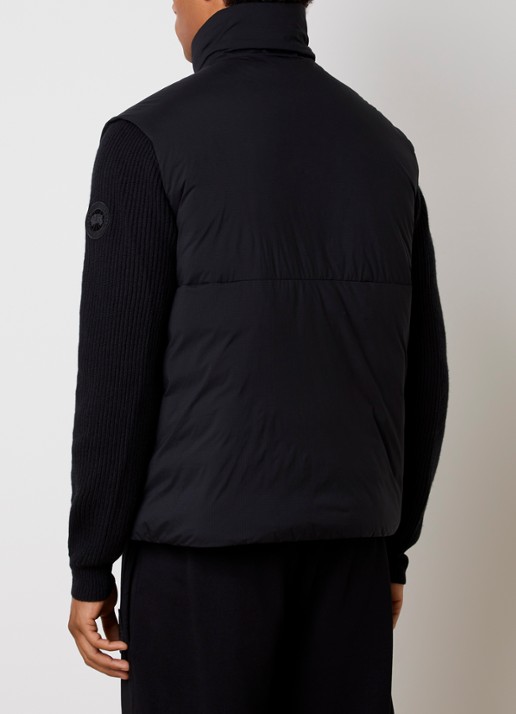 Canada Goose Lodge gewatteerde bodywarmer met ritszakken - achterkant 6 zwart