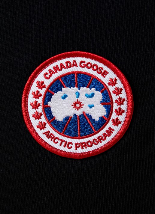 Canada Goose Loon tapered fit joggingbroek met logo en steekzakken - detail 3 zwart
