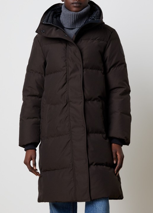 Canada Goose Louise longline pufferjas met donsvulling en capuchon