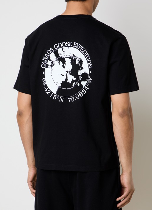 Canada Goose Novo T-shirt met logo- en backprint