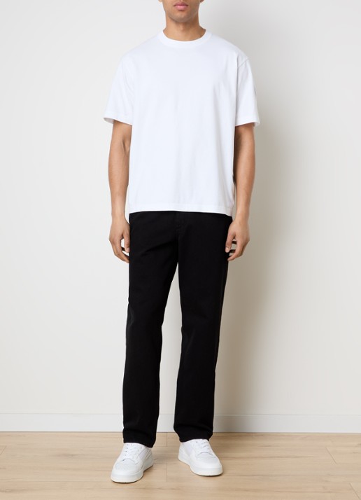 Canada Goose Novo T-shirt met logo  - voorkant 2 gebroken wit