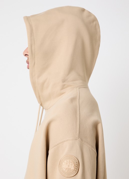 Canada Goose Rove hoodie met logo - detail 2 beige