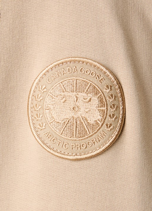 Canada Goose Rove hoodie met logo - detail 3 beige