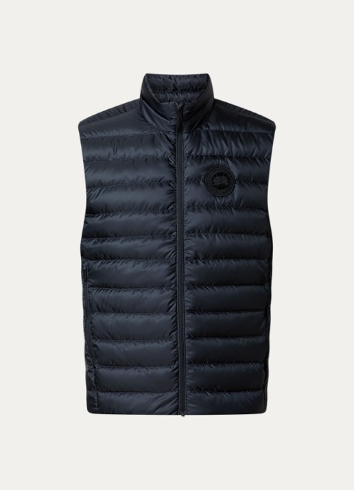 Canada Goose Stratus bodywarmer met logo - voorkant zwart