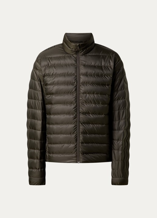 Canada Goose Stratus gewatteerd jack met donsvulling  - voorkant legergroen
