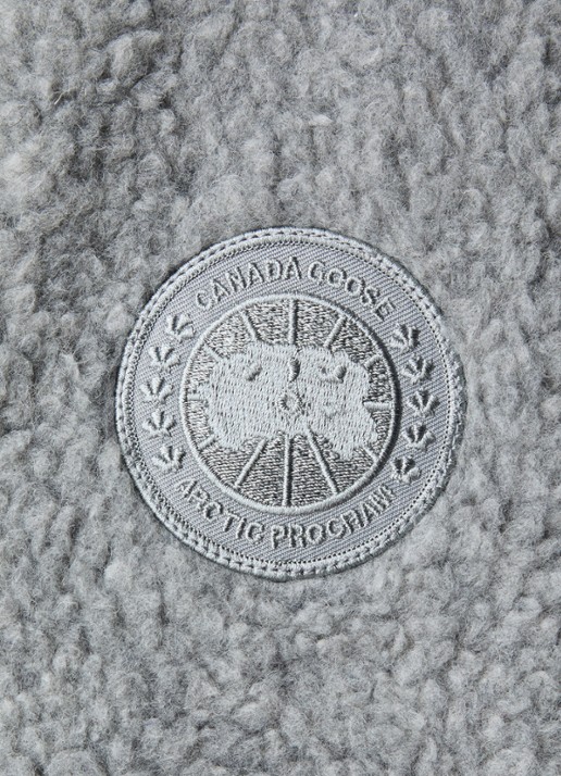 Canada Goose Westport jack van fleece met borst- en steekzakken - detail 4 grijs