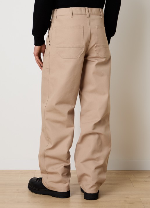 Canada Goose Wide fit cargobroek met steekzakken - achterkant 3 camel