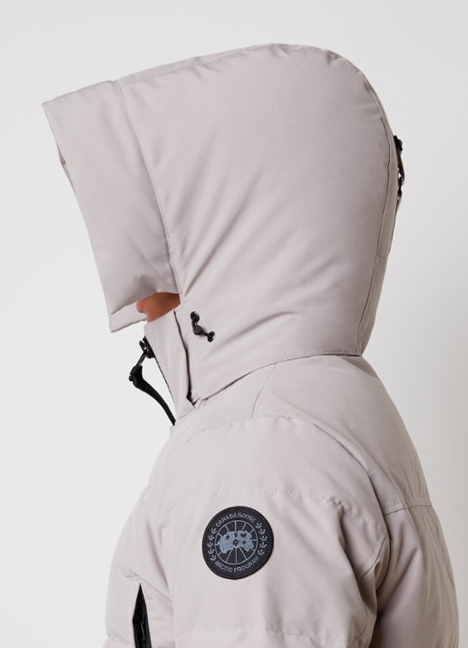 Canada Goose Wyndham gewatteerde parka met donsvulling en waterafstotende coating - detail 6 creme
