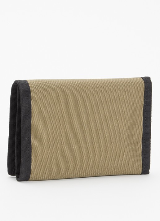 Carhartt WIP Alec portemonnee van canvas - achterkant 3 mosgroen
