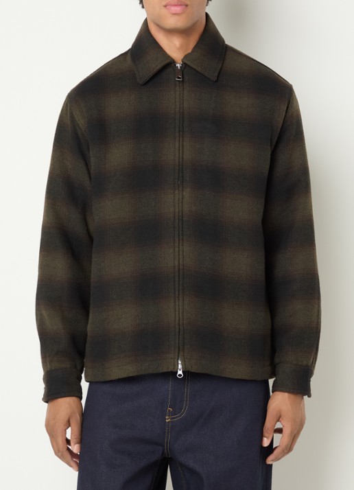 Carhartt WIP Alton jack met ruitdessin