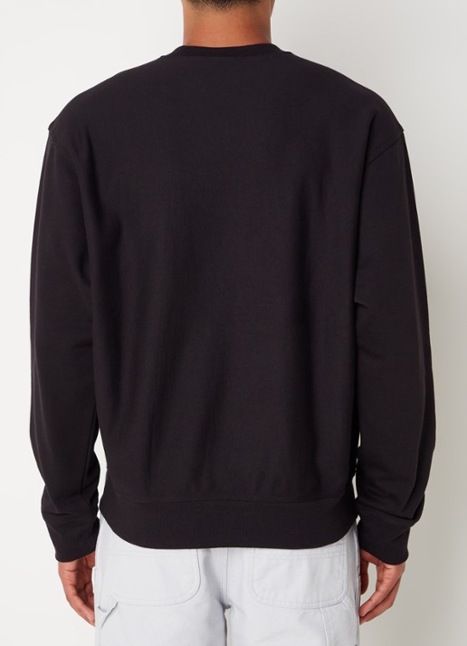 Carhartt WIP American sweater met logoborduring - achterkant 2 zwart