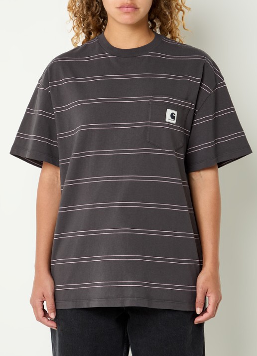 Carhartt WIP Bert T-shirt met streepprint
