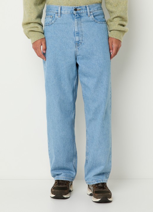 Carhartt WIP Brandon high waist wide leg jeans met steekzakken