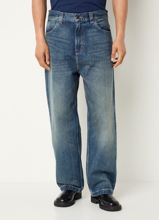 Carhartt WIP Brandon wide leg jeans met steekzakken