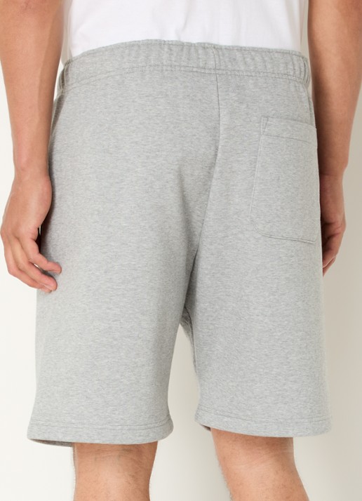 Carhartt WIP Chase straight fit korte joggingbroek met steekzakken - achterkant 3 grijsmele