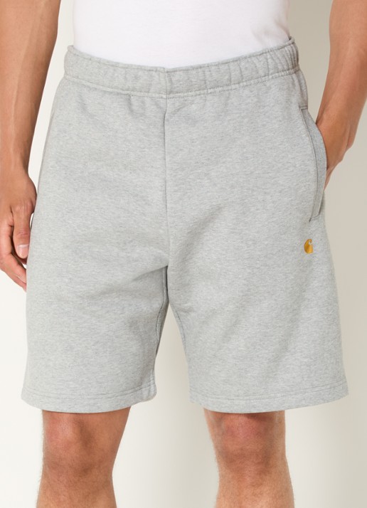 Carhartt WIP Chase straight fit korte joggingbroek met steekzakken