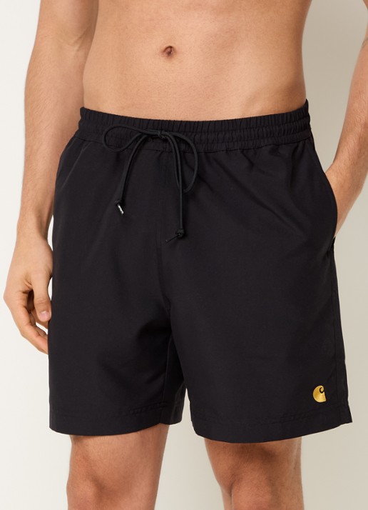 Carhartt WIP Chase zwemshorts met steekzakken en logo