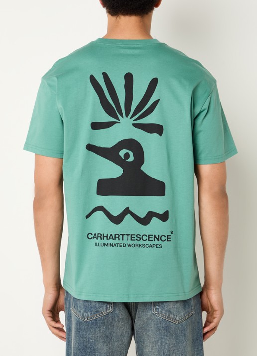 Carhartt WIP Compy T-shirt met front- en backprint