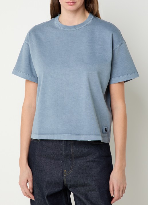Carhartt WIP Cropped T-shirt met logo