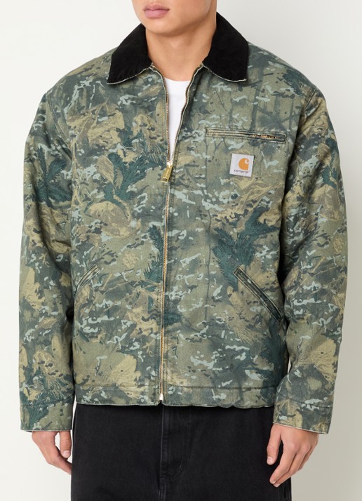 Carhartt WIP Detroit jack met details van corduroy