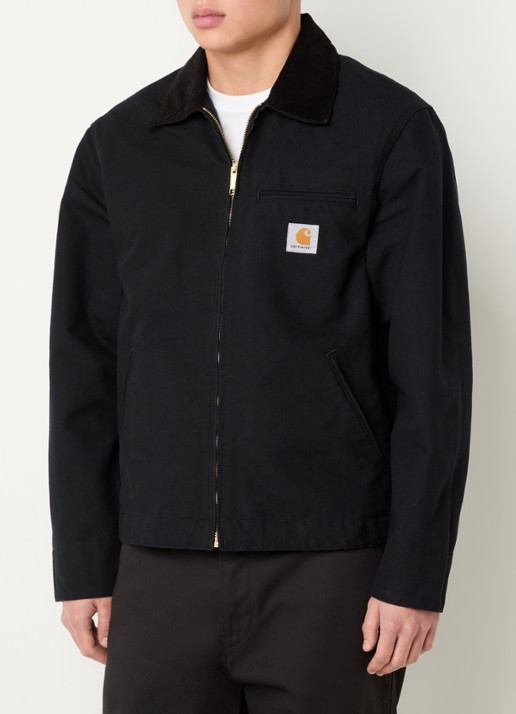 Carhartt WIP Detroit jack met details van corduroy