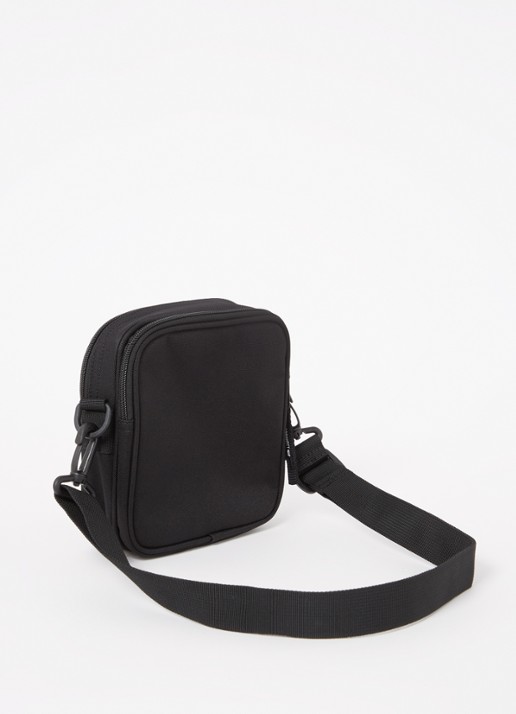 Carhartt WIP Essentials Small crossbodytas met logo - achterkant 2 zwart