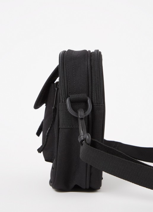 Carhartt WIP Essentials Small crossbodytas met logo - detail 4 zwart