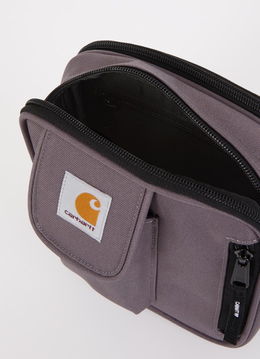 Carhartt WIP Essentials Small crossbodytas met logo - detail 3 taupe