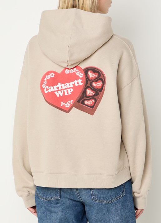 Carhartt WIP Hoodie met front- en backprint