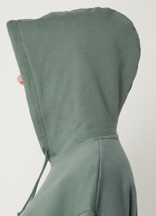Carhartt WIP Hoodie met logoborduring - detail 5 olijfgroen