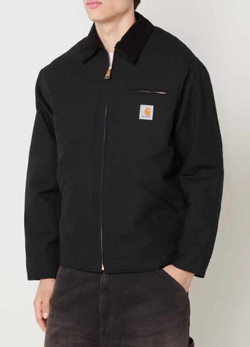 Carhartt WIP Jack met details van corduroy en steekzakken