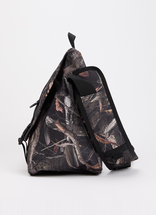 Carhartt WIP Jake crossbodytas met logo en verstelbare schouderriem - detail 4 zwart