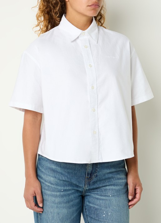 Carhartt WIP Kaia blouse met logoborduring