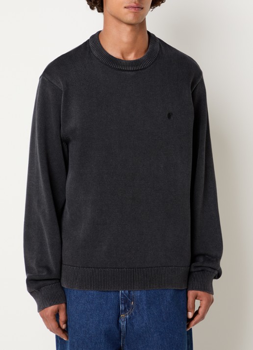 Carhartt WIP Kori fijngebreide trui met logoborduring